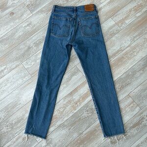 Levi's Blue Straight Leg Women's Jeans